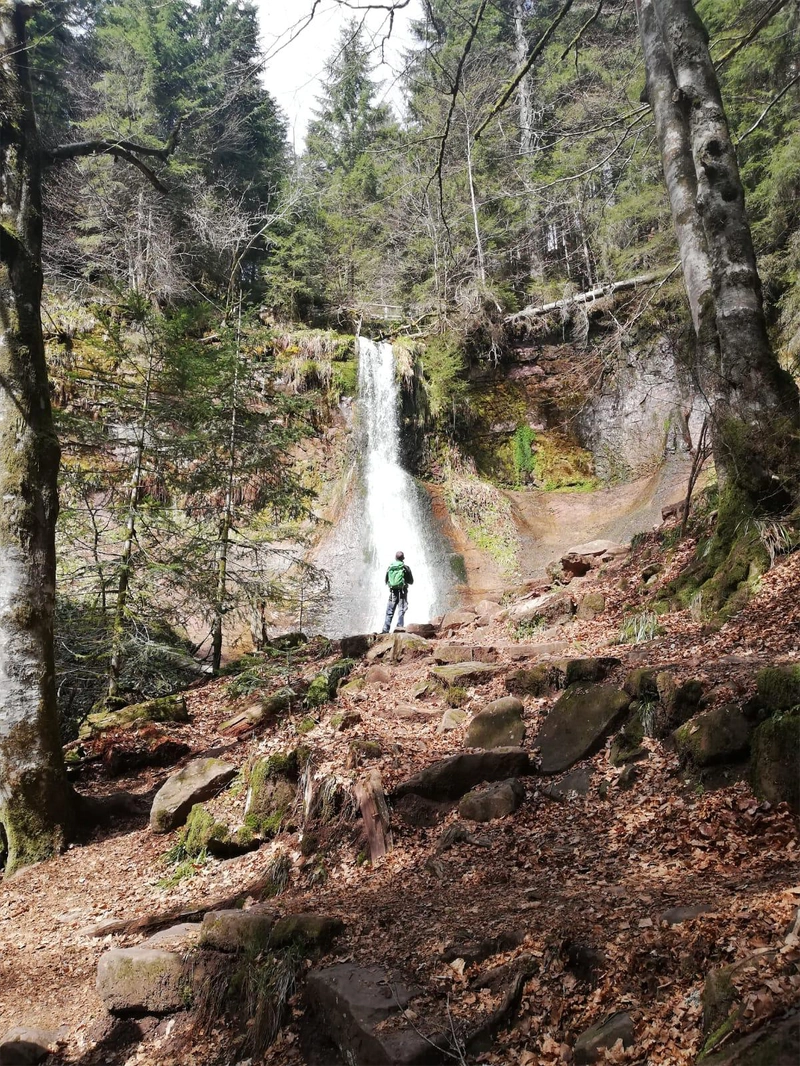 Wanderung zum Sankenbachwasserfall